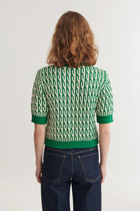 Basic Apparel Minie Abundant Green Cardigan - The Mercantile London