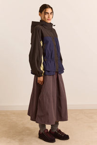 Damson Madder Athena Navy Sage Raincoat