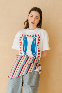 TBCo White Fish T-Shirt