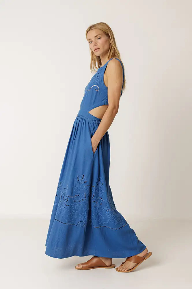 Indi & Cold Azul Cut-Out Dress - The Mercantile London