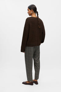 Object Saggia Seal Brown Jumper - The Mercantile London