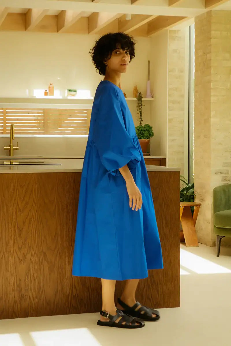 L.F. Markey Apollo Cobalt Blue Dress - The Mercantile London