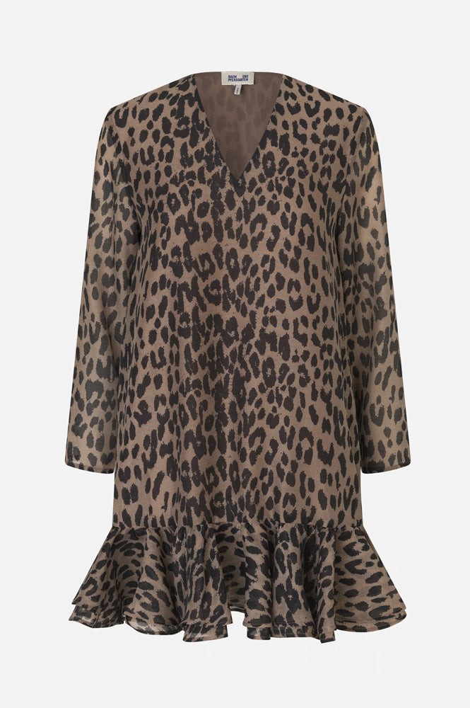 Baum Und Pferdgarten Agnel Leopard Print Dress - The Mercantile London