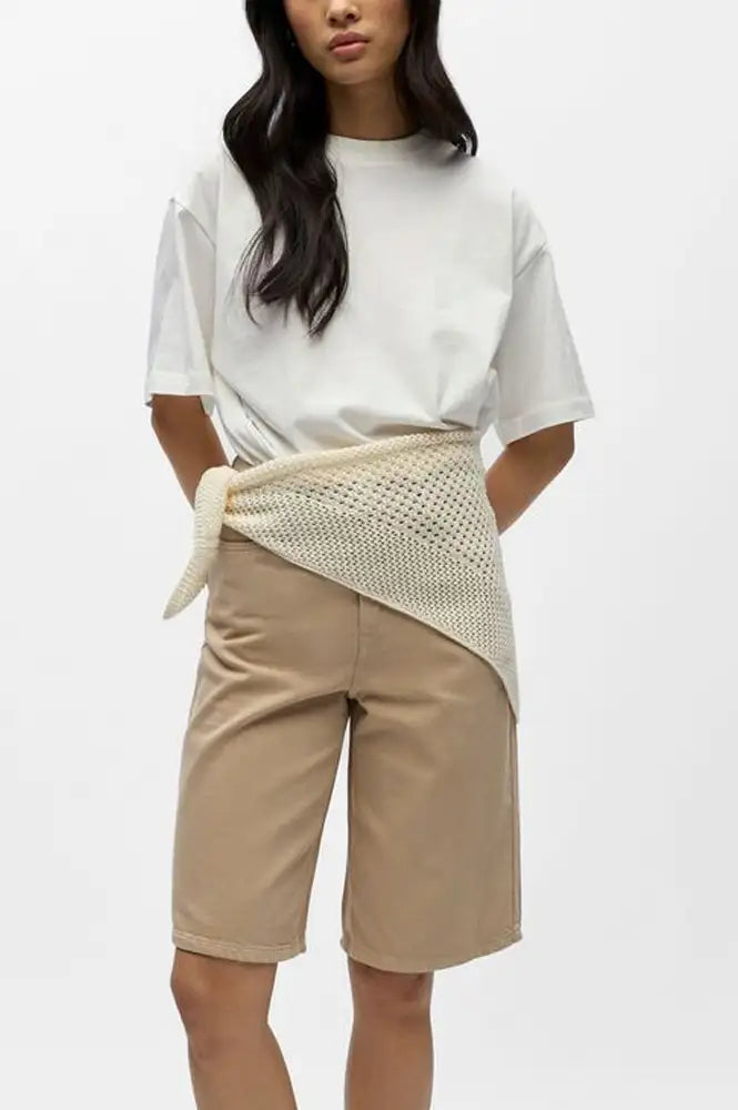 Object Goody Cloud Dancer Crochet Scarf - The Mercantile London