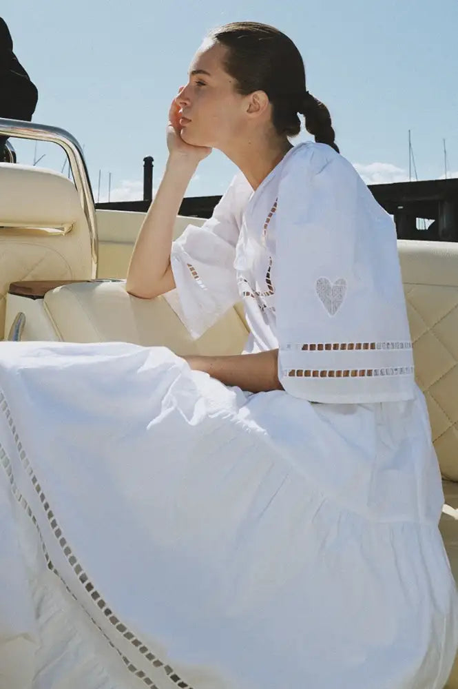 Stella Nova White Maxi Dress
