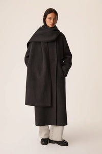 Des Petits Hauts Yvanka Anthracite Coat