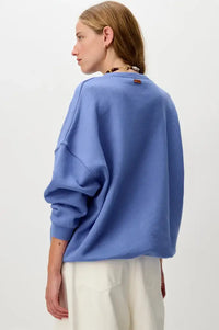 Sessùn Chebbi Italian Blue Oversized Sweatshirt