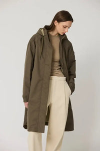 Tantä Hielo Sea Turtle Green Waterproof Parka