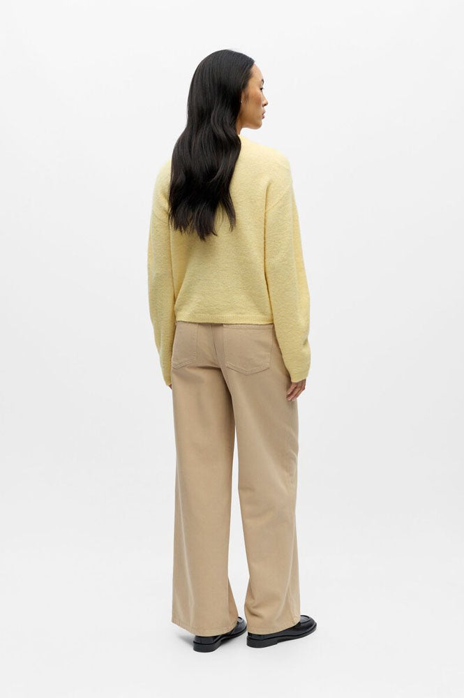 Object Agate Butter Knitted Cardigan