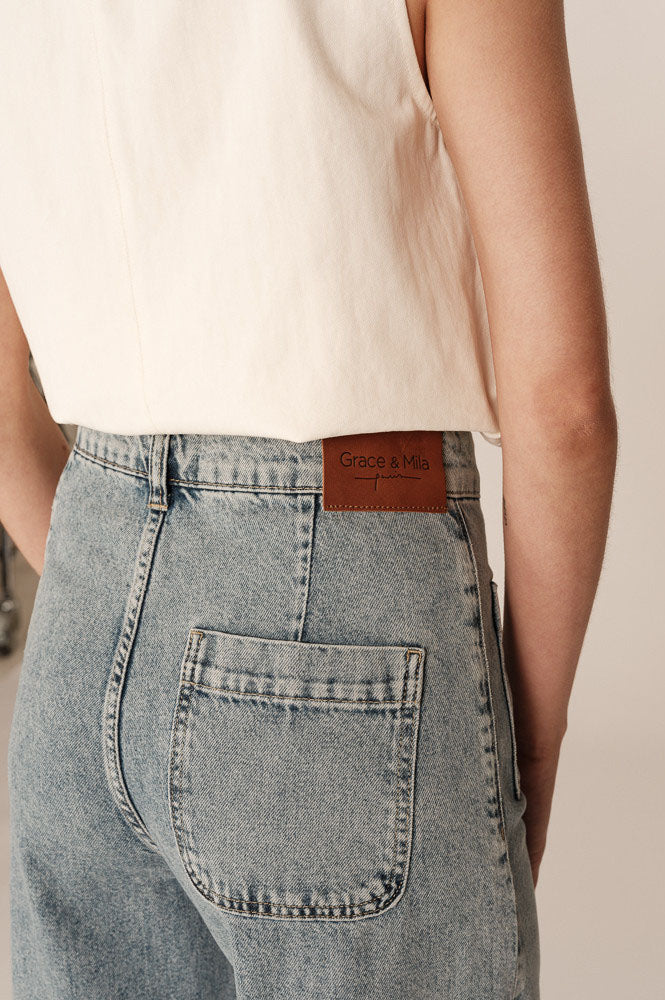 Grace & Mila Joe Light Blue Jeans - The Mercantile London