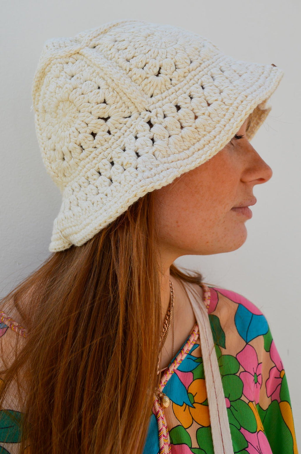 YERSE Natural Crochet Hat - The Mercantile London