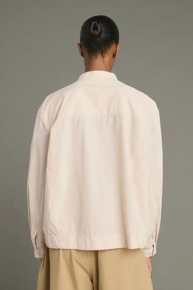 Soeur Chypre Powder Parachute Poplin Shirt
