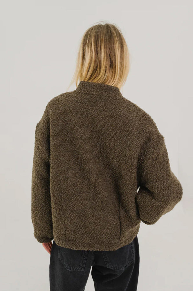 Sacrécoeur Jay Truffle Boucle Wool Jacket - The Mercantile London