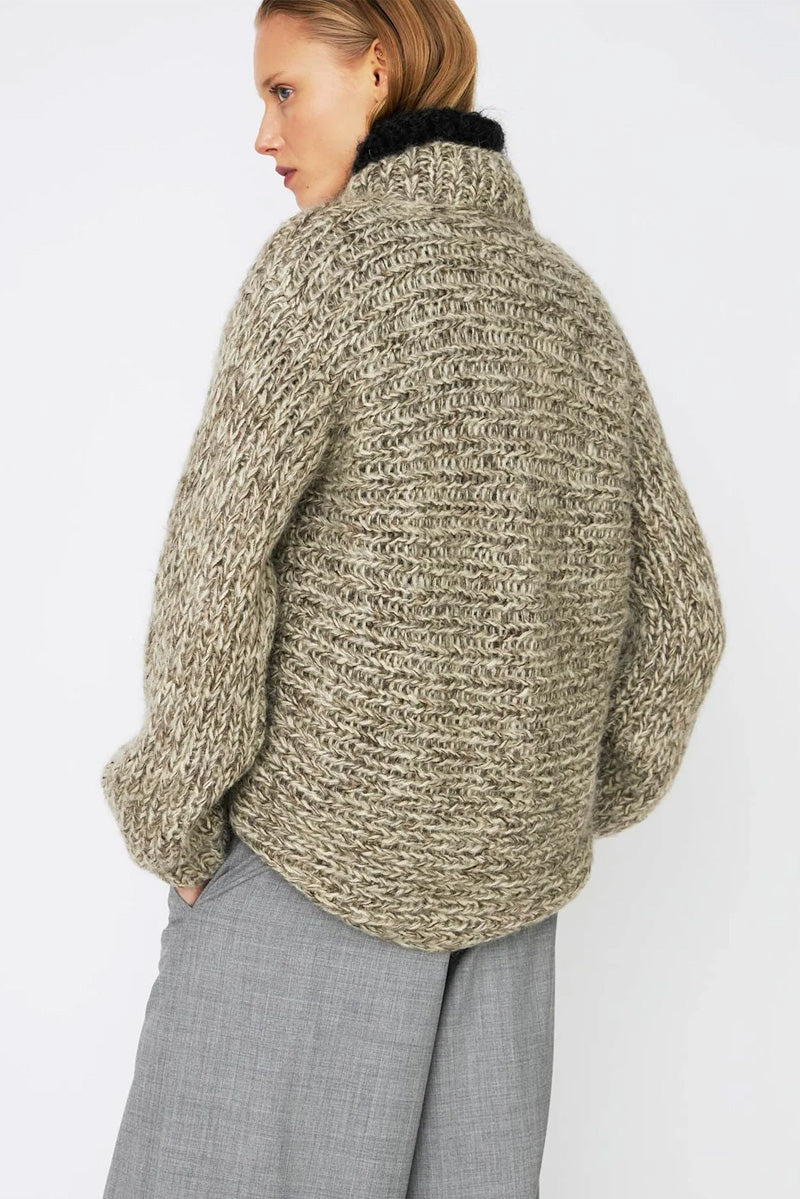 Dawn x Dare Barker Natural Cardigan - The Mercantile London