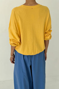 Le Bon Shoppe Cali Egg Yolk Jersey Sweatshirt - The Mercantile London