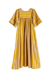 Projektityyny Tumeric Pop Striped Dress