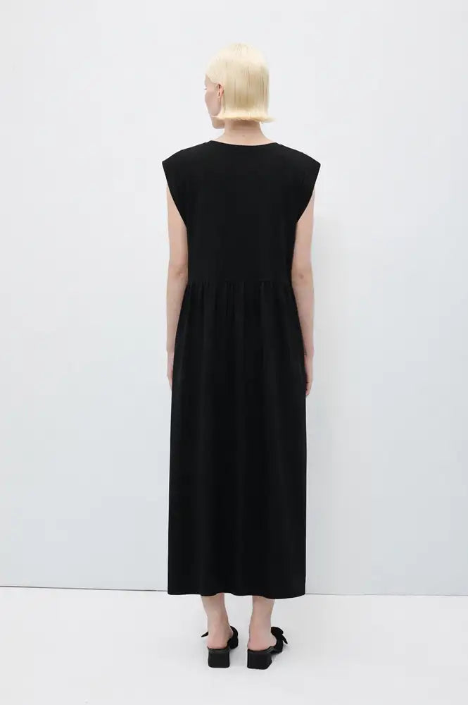 Rita Row Tulula Black Midi Dress - The Mercantile London