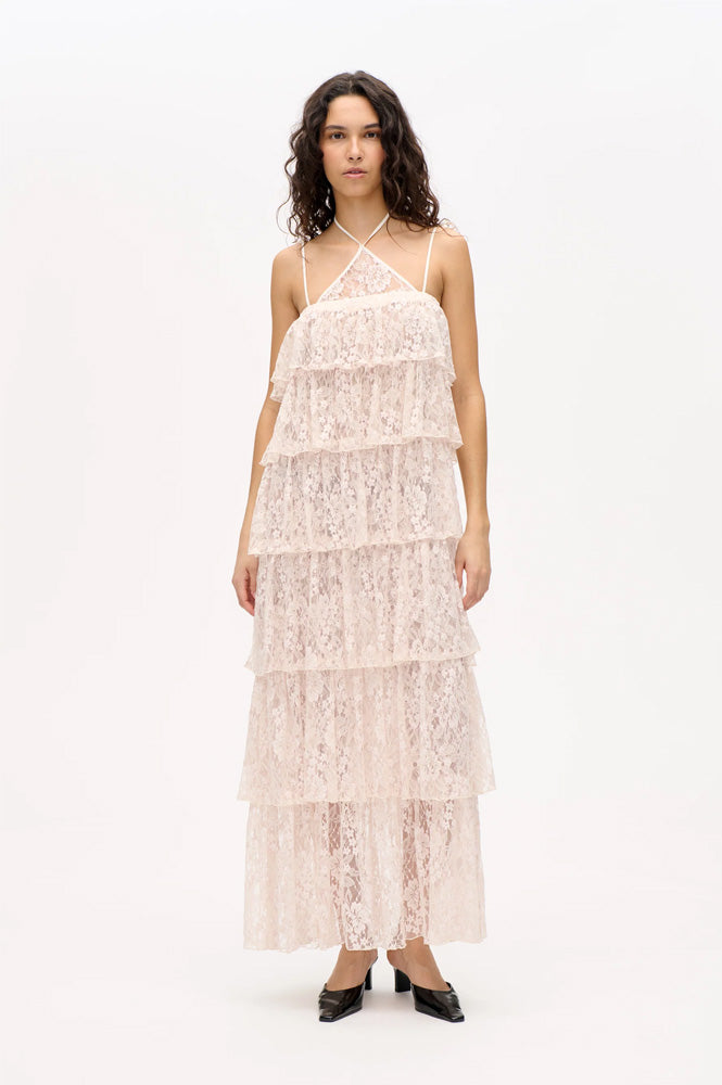 Baum Und Pferdgarten Annelise Lace Tiered Dress - The Mercantile London