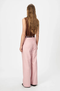 Nué Notes Russell Blush Melange Trousers - The Mercantile London