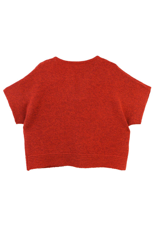 L.F. Markey Grayson Rust Knitted Top - The Mercantile London