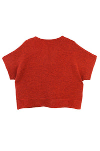 L.F. Markey Grayson Rust Knitted Top - The Mercantile London