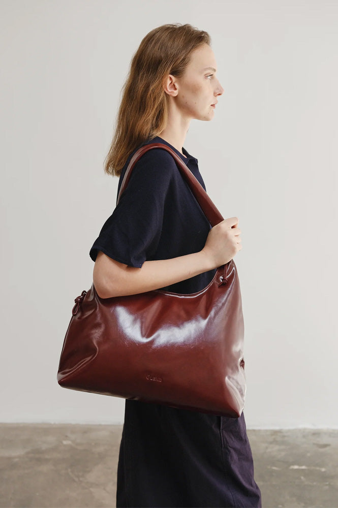 Ölend Nicole Cherry Red Bag - The Mercantile London