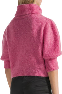 American Dreams Piro Pink Rollneck Jumper - The Mercantile London