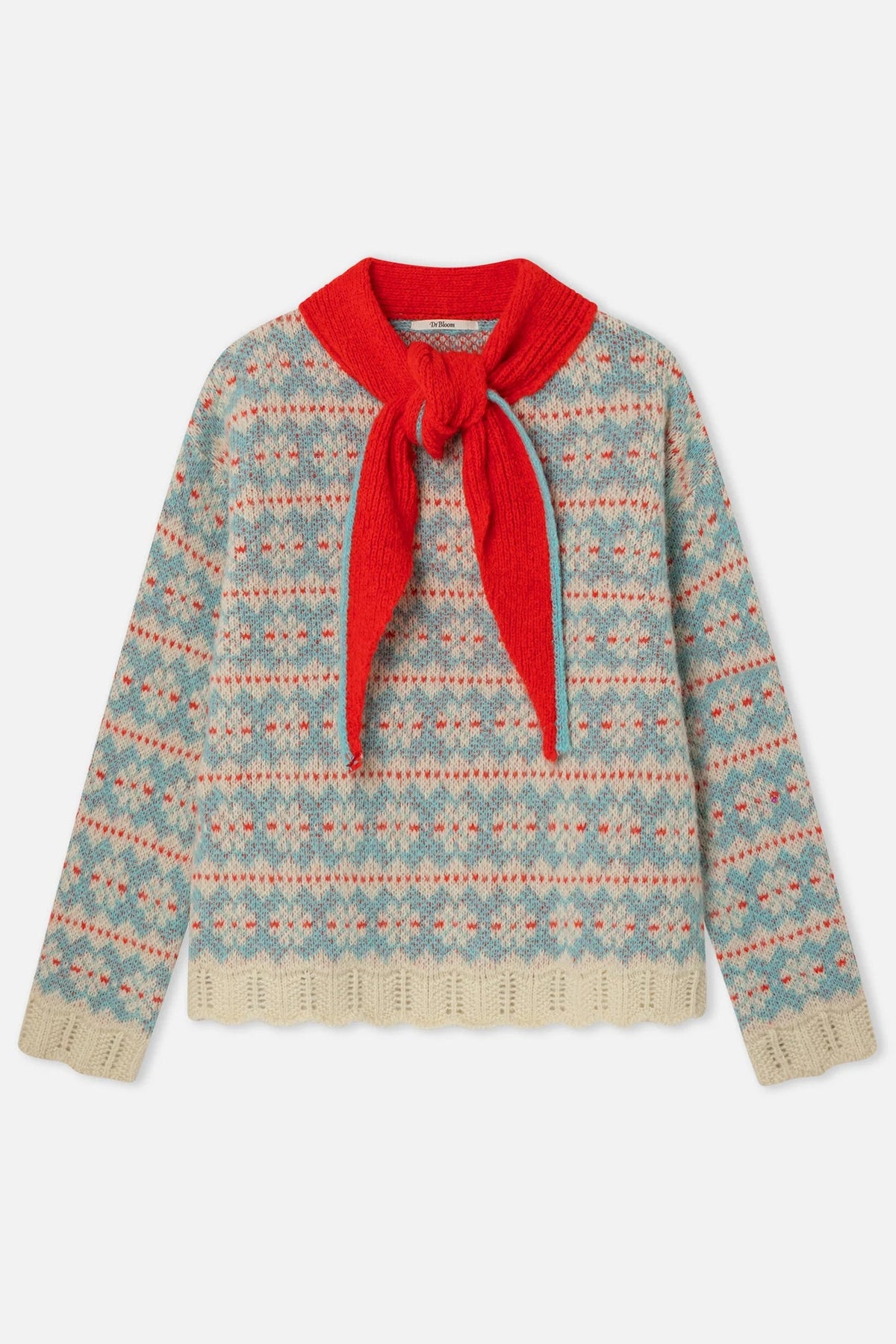 Dr Bloom Cowboy Red Jumper