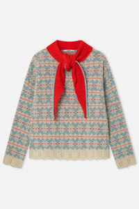Dr Bloom Cowboy Red Jumper