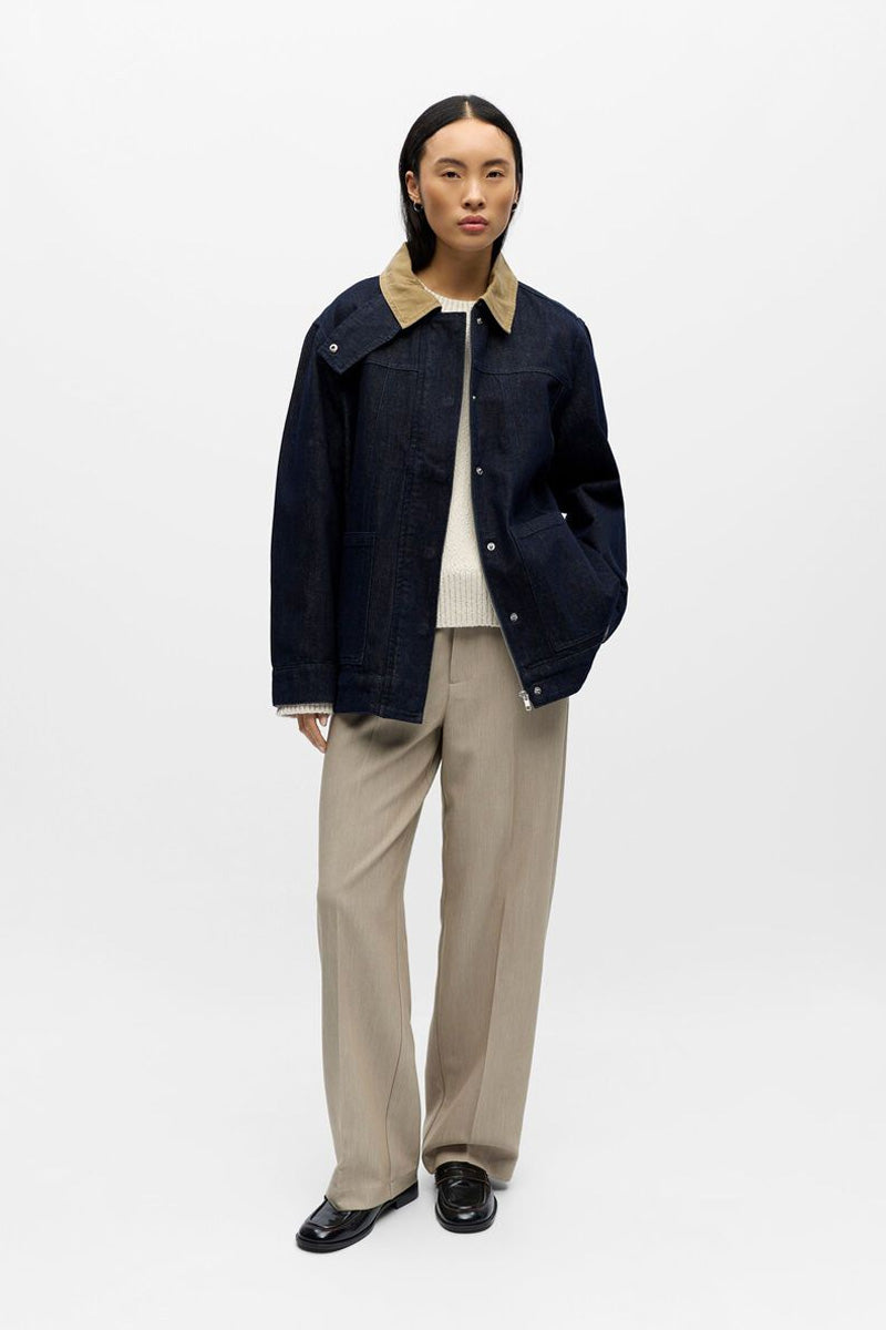 Object Sirennia Dark Washed Denim Jacket