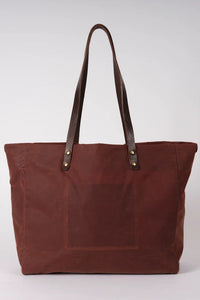 Kate Sheridan Midi Chestnut Tote Bag