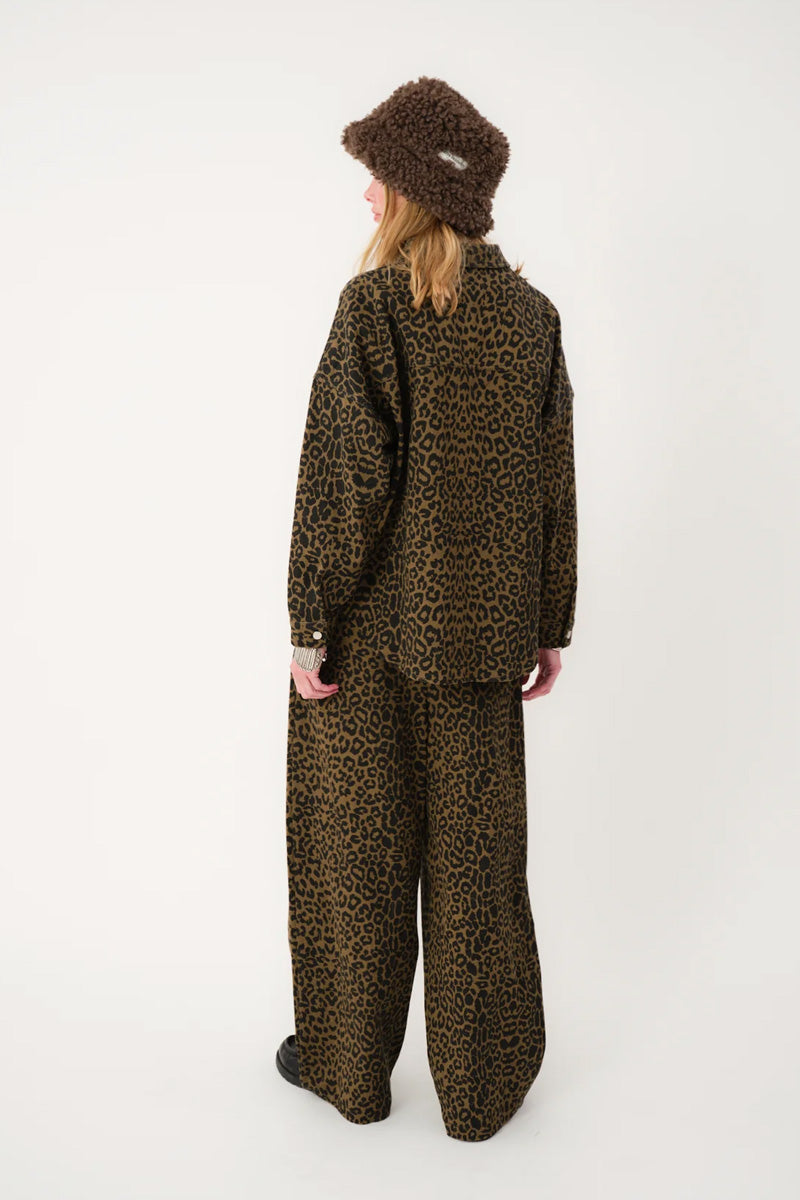 Lolly's Laundry Veida Leopard Print Shirt - The Mercantile London