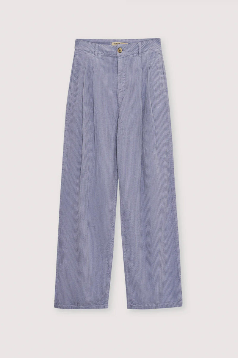 The New Society Nicol Lilac Haze Corduroy Trousers - The Mercantile London
