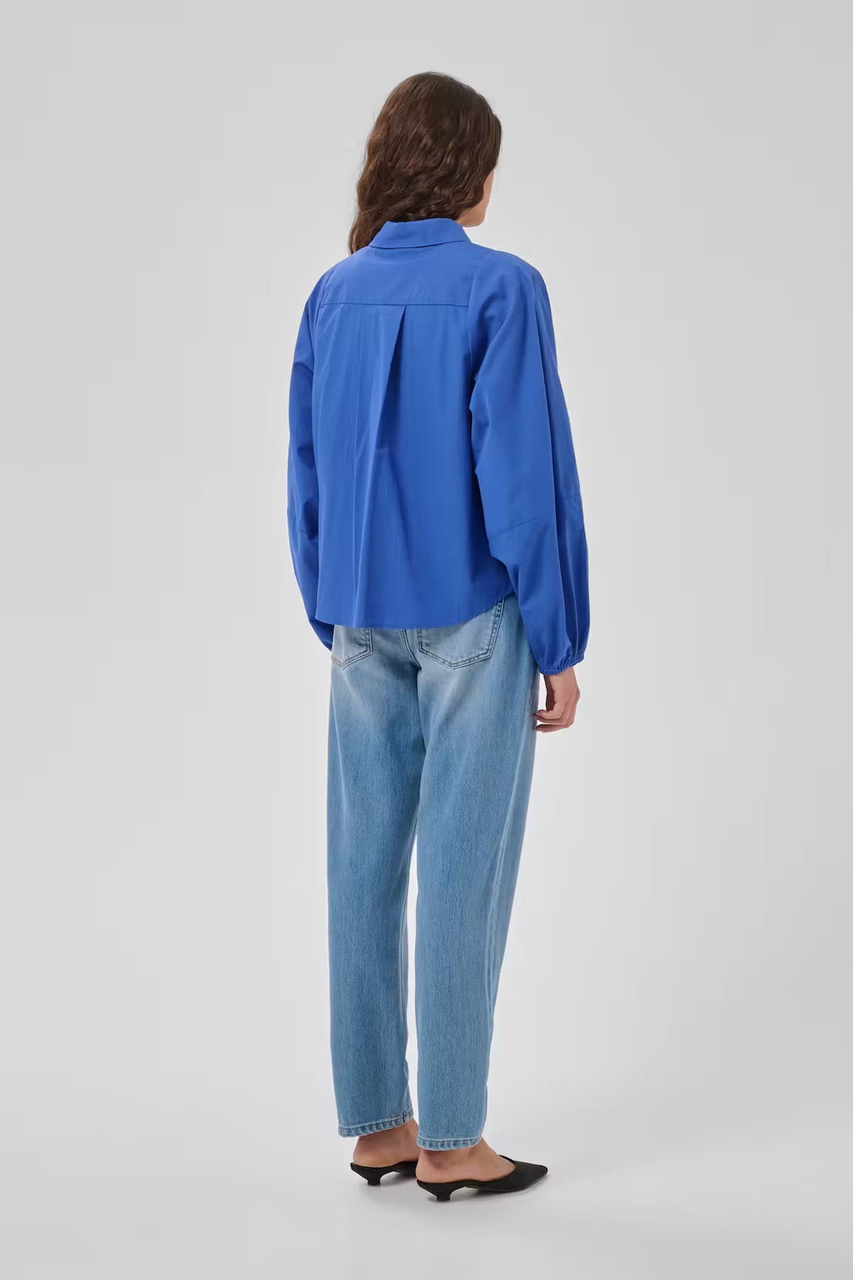My Essential Wardrobe Sunna Beaucoup Blue Shirt