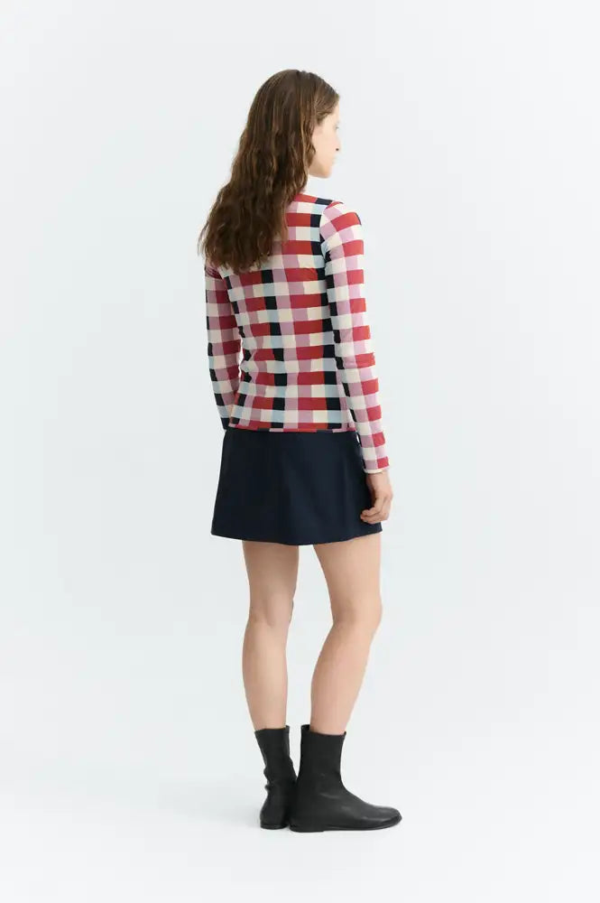 Thinking Mu Brisa Chesire Checks Top
