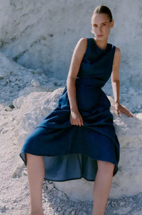 Second Female Lukana Denim Dress - The Mercantile London