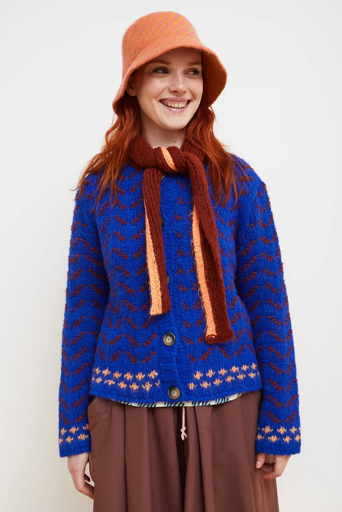 Dr Bloom Darling Azul Cardigan