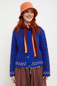 Dr Bloom Darling Azul Cardigan