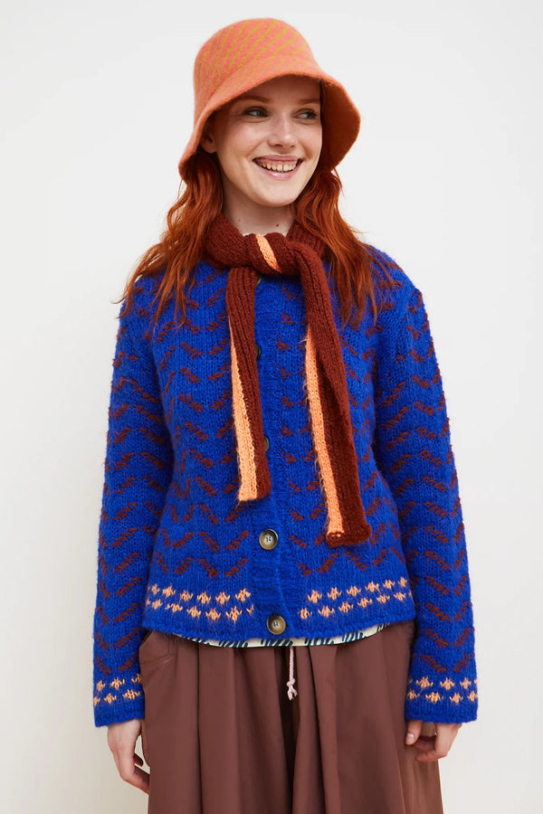 Dr Bloom Darling Azul Cardigan