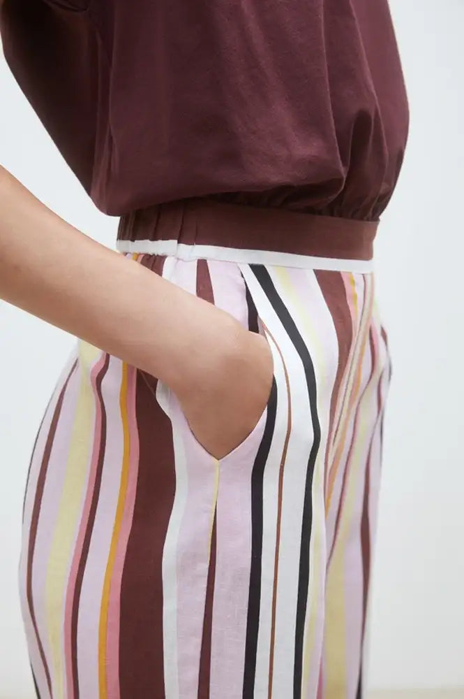 Suncoo Jay Rose Stripe Trousers - The Mercantile London
