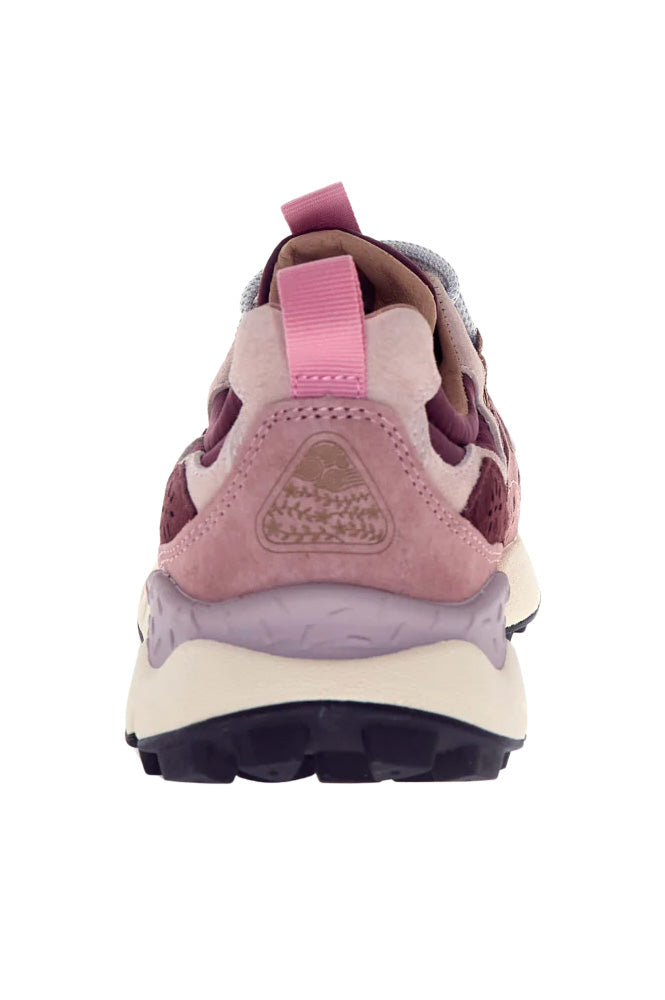 Flower Mountain Yamano Light Rose Pink Brown Trainers - The Mercantile London