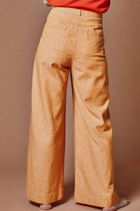 Emile Et Ida Daim Mustard Trousers - The Mercantile London