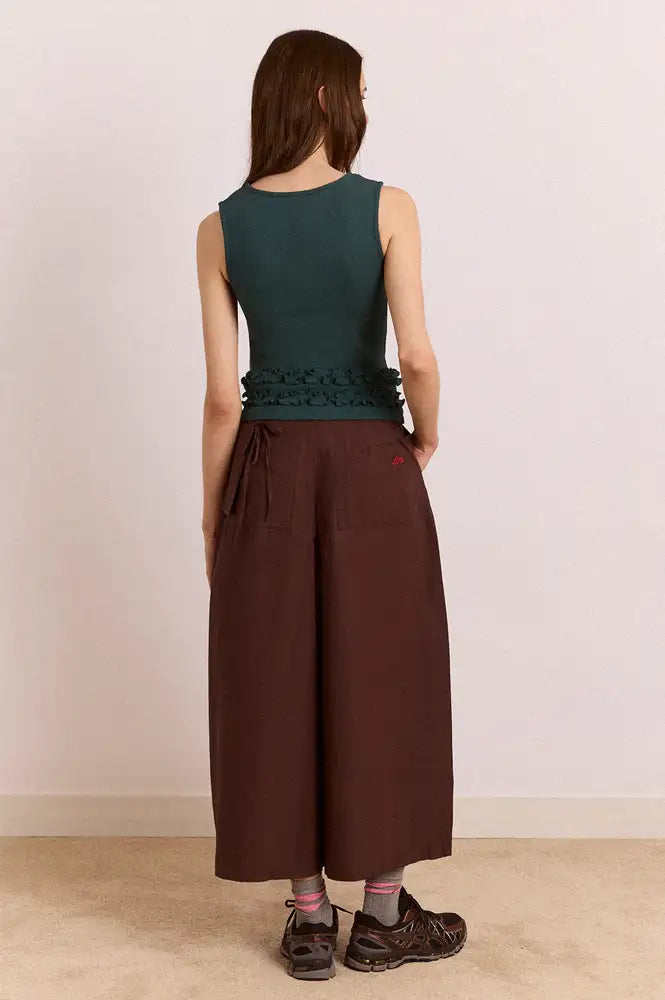 Damson Madder Tatiana Chocolate Culottes