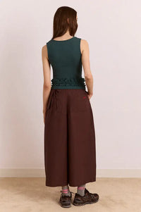 Damson Madder Tatiana Chocolate Culottes