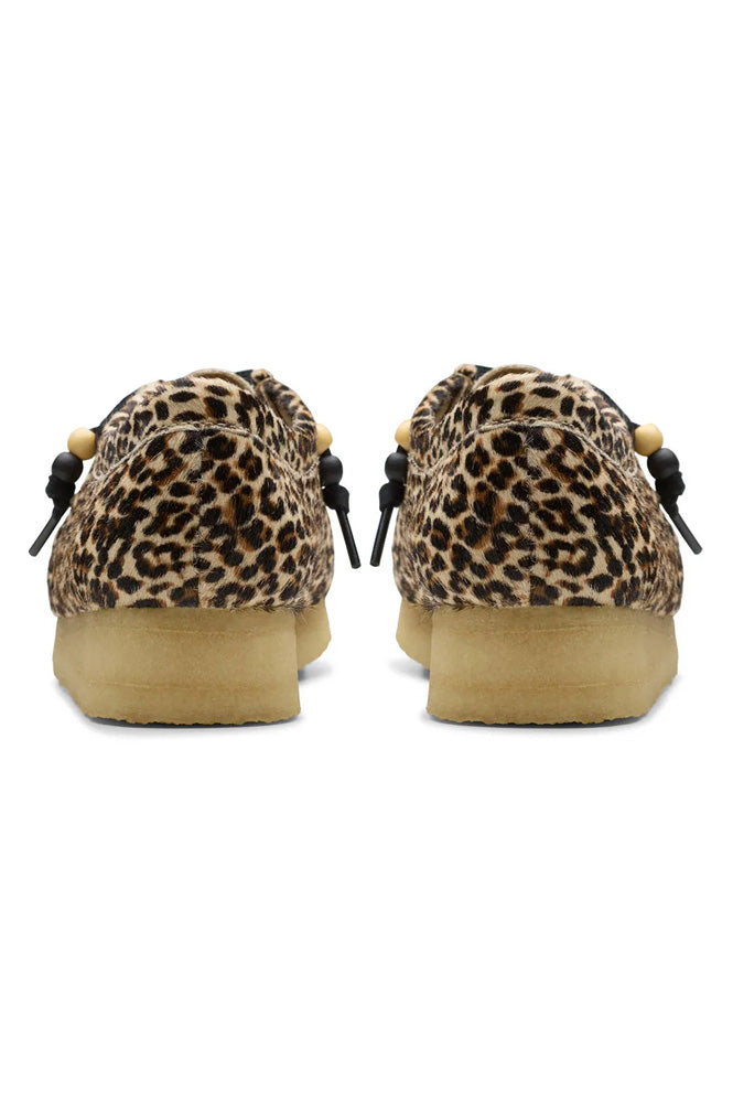 Clarks Leopard Print Wallabees