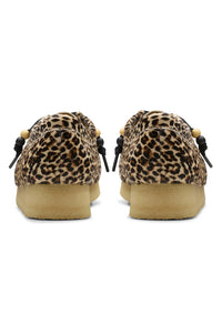 Clarks Leopard Print Wallabees