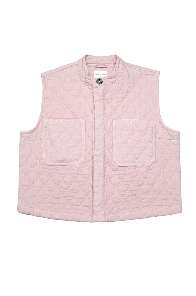 Seventy + Mochi Pablo Peony Pink Waistcoat - The Mercantile London