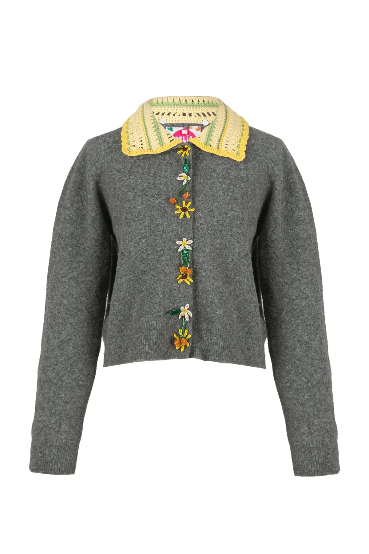 Celia B Amani Grey Cardigan