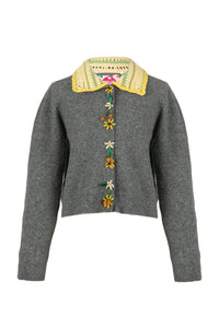 Celia B Amani Grey Cardigan