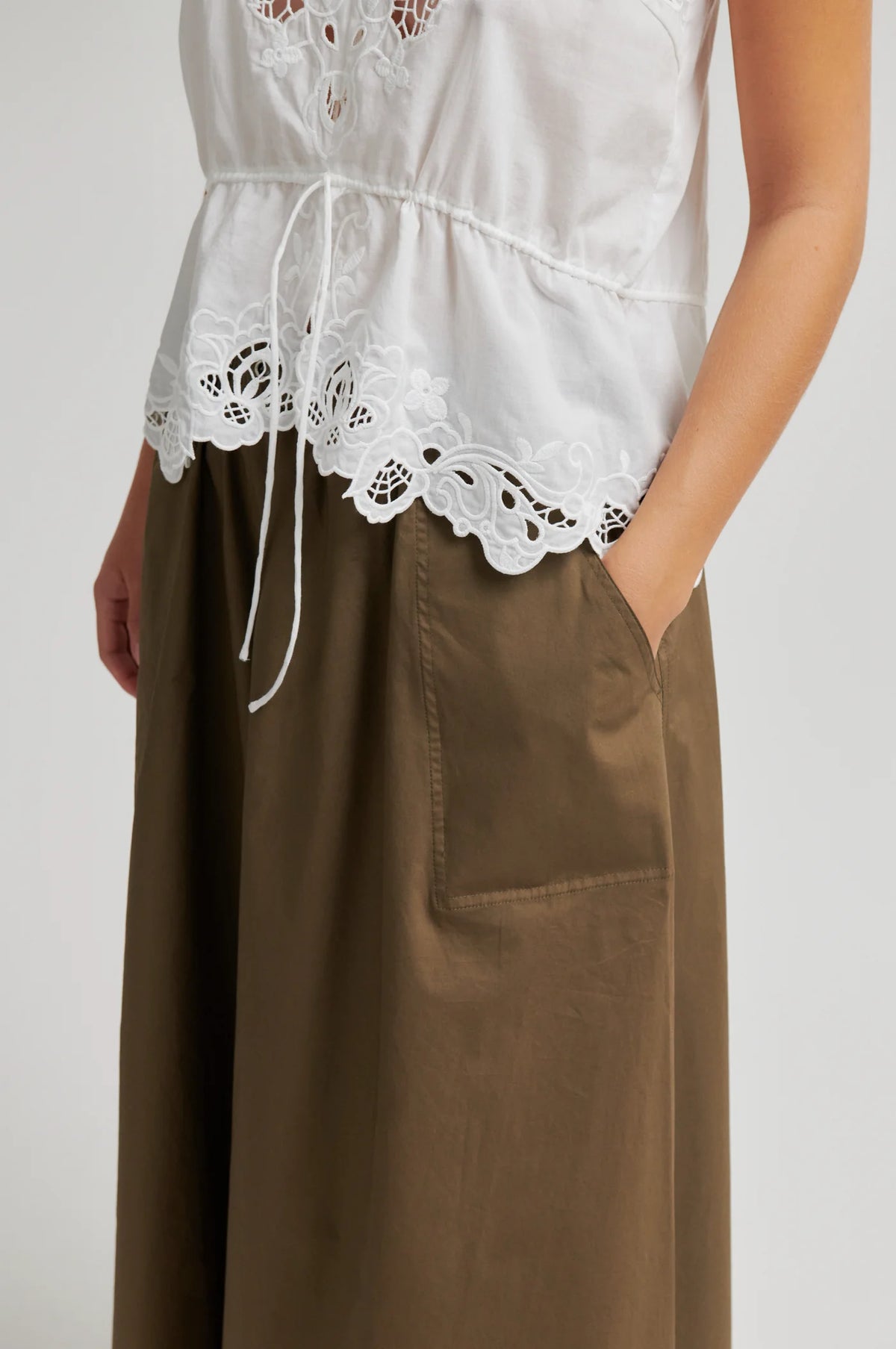 Second Female Alisa Canteen Skirt - The Mercantile London